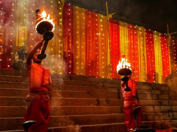 ganga aarti, guleria kothi, mahindra kabira festival, mahindra kabira festival 2022, varanasi, banaras, kashi, india, onlyprathamesh