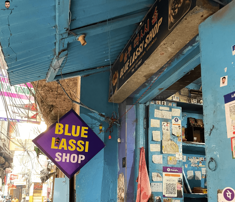 blue lassi shop, blue lassi shop in varanasi, blue lassi shop varanasi, lassi shop, lassi shop in varanasi, lassi shop varanasi, varanasi, banaras, kashi, india, incredible india, onlyprathamesh