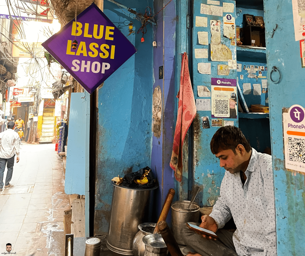 owner, blue lassi shop, blue lassi shop in varanasi, blue lassi shop varanasi, lassi shop, lassi shop in varanasi, lassi shop varanasi, varanasi, banaras, kashi, india, incredible india, onlyprathamesh