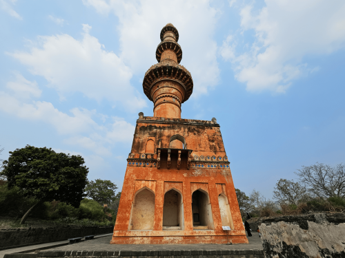 chand minar, daulatabad fort, devgiri fort, chhatrapati sambhajinagar, sambhajinagar, maharashtra, india, onlyprathamesh